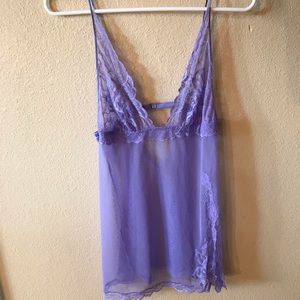 Victoria’s Secret lavender lace night gown